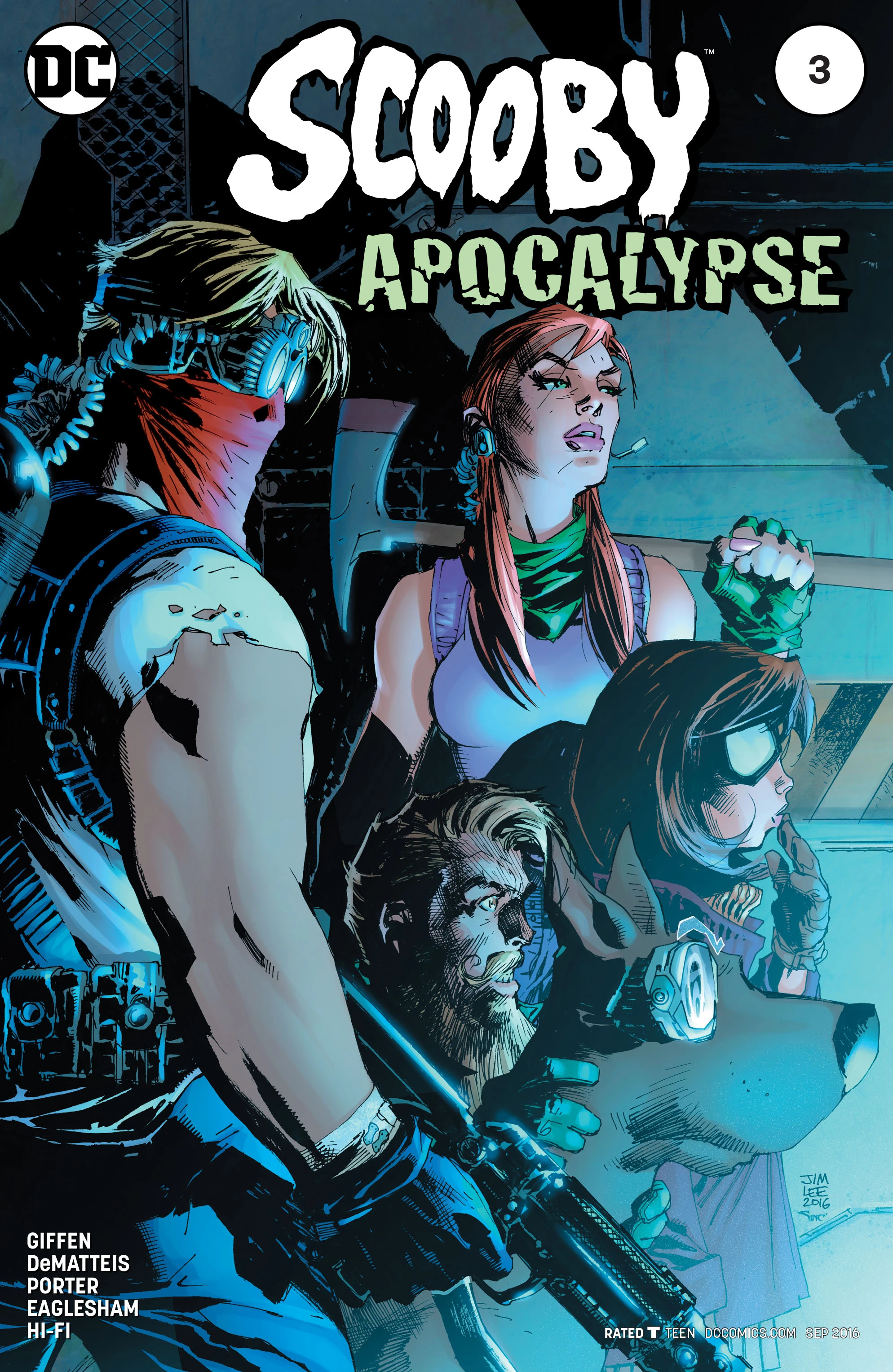 Scooby Apocalypse #3 (DC, 2016 — Cover A) cover